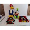 Image 1 : Goofy Backpack, Woody plush, goofy hand made carpets?
