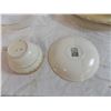 Image 5 : Grindley England Creampetal Gravy Bowl, Serving Dishes, Plates, Teacup+Saucer, with misc bowl and gl