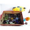 Image 2 : Plastic Toy Military vehicles, alien toy, fish toy, building blocks