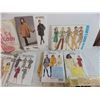 Image 5 : vintage sewing patterns - some used + sewing related misc