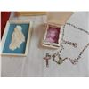 Image 4 : vintage rosary, queen victoria books, choir records, and various religious items