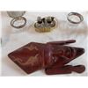Image 3 : Small Salt & Pepper Shakers, Wood Carving, misc items