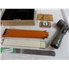 Image 4 : Vintage Items, Hair curler, Flashlight, measuring stick