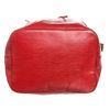 Image 4 : Louis Vuitton Red Epi Leather Noe PM Drawstring Shoulder Bag