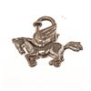 Image 1 : Hermes Silver Cadenas Pegasus Lock Charm
