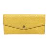 Image 1 : Louis Vuitton Yellow Leather Curieuse Wallet