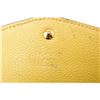 Image 5 : Louis Vuitton Yellow Leather Curieuse Wallet