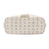 Image 5 : MCM White Visetos Coated Canvas Lion Shopper Tote