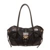 Image 1 : Prada Black Leather Shoulder Bag