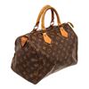 Image 2 : Louis Vuitton Brown Monogram Canvas Speedy 30cm Satchel Bag