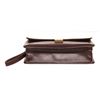 Image 4 : Louis Vuitton Burgundy Leather Selenga Clutch Bag