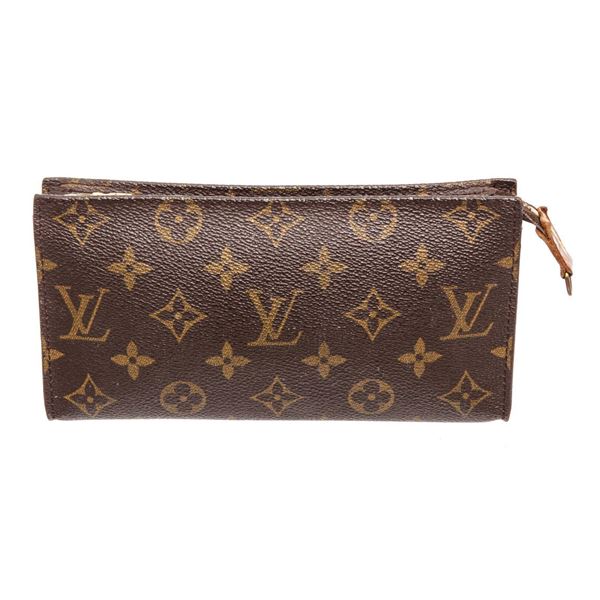 Louis Vuitton Brown Monogram Pouch Wallet