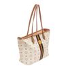 Image 2 : MCM White Lion Shopper Tote Bag