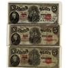 USA 1907 $5 FR-91, #K89610955/#H82855968 and #M37