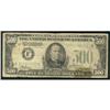 USA  1934-A $500 Federal reserve note F00048639A