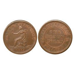 CH#NS-20A3; Br 962 Choice AU-UNC with trace of re