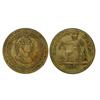 CH#LC-48A3; Br 960 Tiffin token  "Brass"  EF
