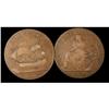 Image 1 : CH#AM-5A1; Br 1013  1781 North American token "Co