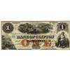 Image 1 : The Bank of Clifton 1859 $1 #8115 CH-125-10-04-02
