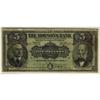 Image 1 : The Molsons Bank 1908 $5 #010267 CH-490-30-02  Fi
