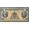 Image 1 : The Royal Bank of Canada  1935  $10  625911  CH-6