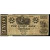 Image 1 : The Union Bank 1838 $2 #6974 CH-725-16-04  VF for