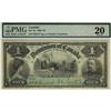 Image 1 : DC-16 1900 $4 #062177 PMG VF20. A decent example