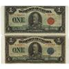 Image 1 : DC-25b and DC-25c 1923 $1 #G-481086, #F-604593, L