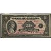 Image 1 : BC-9a 1935 $20 English text Large seal A001828. V