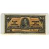 Image 1 : BC-26a 1937 $50 Osborne #AH0053753.  Rare and und