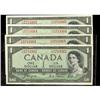 Image 1 : Consecutive run of 4  BC-29a  1954 $1 Coyne-Tower