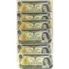 Image 1 : Lot of 6 different "REPLACEMENT" 1973 $1 notes, *