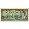 Image 1 : Error note, BC-37d 1954 $1 "Ink smears" in serial