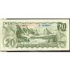 Image 1 : Error note, BC-50a 1969 $20. ERROR with offset se
