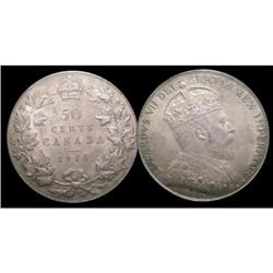 1910 "Victorian leaves" 50¢ ICCS MS-63 attractive