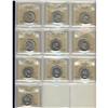 Image 1 : 1938 to 1954 50¢.  Lot of 10 coins all ICCS MS60
