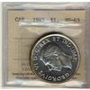 Image 1 : 1945 $1 ICCS MS-63, brilliant with full luster. K