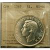 Image 1 : 1949 $1 ICCS MS66, a gem example