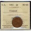 Image 1 : N.S. 1861 ½¢ ICCS MS60.