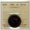 Image 1 : Nfld 1890 1¢ ICCS EF40.