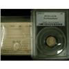 Image 1 : Nfld 1919 5¢ PCGS AU58 and 1929 Nfld 5¢ ICCS AU50