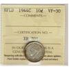 Image 1 : Nfld 1944c 10¢ ICCS VF30.