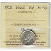 Image 1 : Nfld 1944c 10¢ ICCS AU50.
