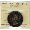 Image 1 : Nfld 1880 50¢ ICCS F15.