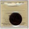 Image 1 : 1858 1¢ ICCS EF40.