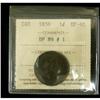 Image 1 : 1859 DP#1 1¢ ICCS EF-40, a nice chocolate example