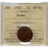 Image 1 : 1925 1¢ ICCS MS60BN.