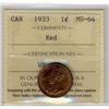 Image 1 : 1933 1¢ ICCS MS64RD.