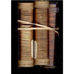 1964 4 x BU Roll 1¢.  Lot of 200 unpicked full re