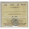 Image 1 : 1920 5¢ ICCS MS63